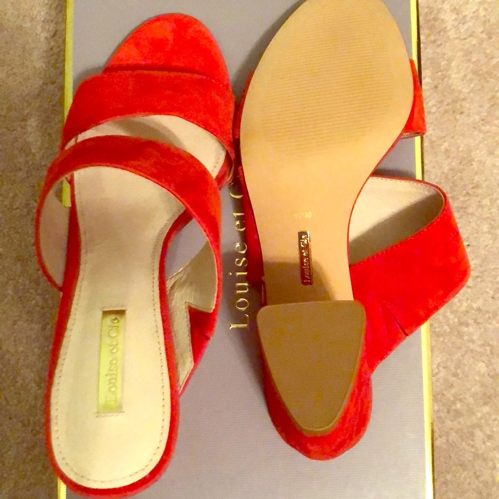 ‼️PRICE FIRM‼️💥NEW Louise et Cie mules💥 - Picture 2 of 6